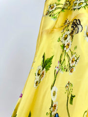 100% Silk Women Crystal Beade