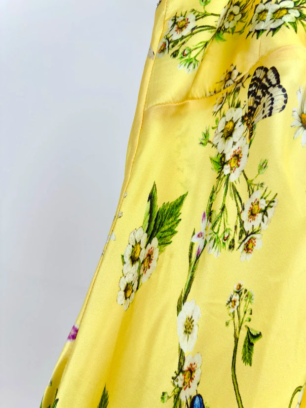 100% Silk Women Crystal Beade