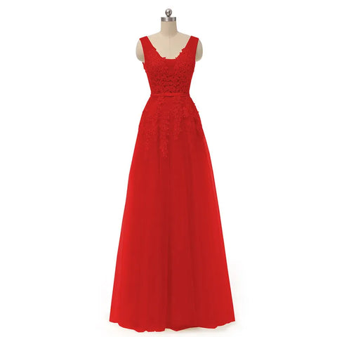 Elegant Evening Dresses فساتين سهرة Bride Banquet Floor-length Robe De Soiree Sexy Backless Long Lace Beading Party Prom Dress