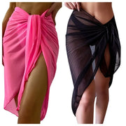 Summer Beach Dress Wrap Sheer Wrap