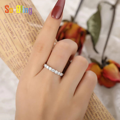 So-Bling S925 Sterling Engagement Women Trendy Jewelry