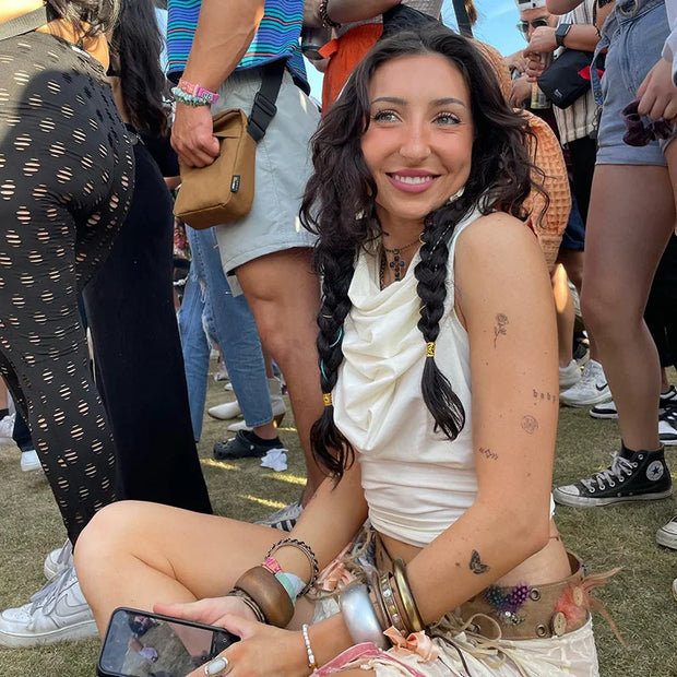 Hooded Crop Top Women Edgy Clothes Y2k