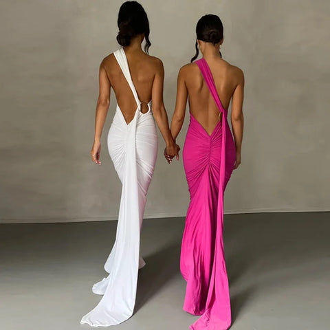 Womens Elegant Evening Party Cocktail Long Dress Sexy