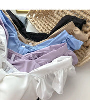 Crop Tops Camis Women Ruffles Sexy