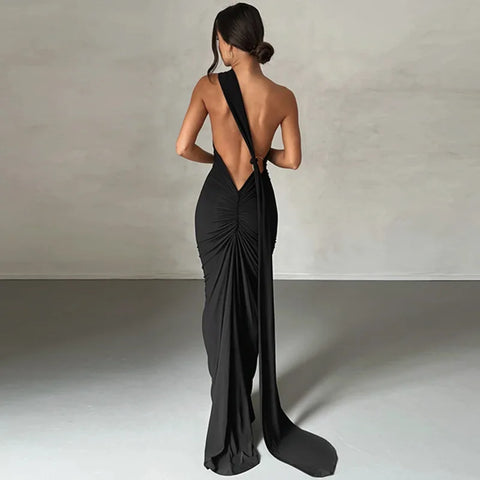 Womens Elegant Evening Party Cocktail Long Dress Sexy