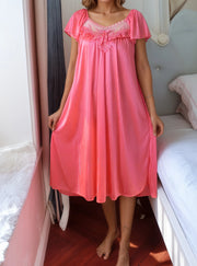 Ladies Silk Touch Nightdress
