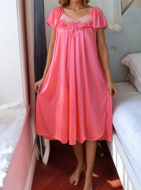 Ladies Silk Touch Nightdress