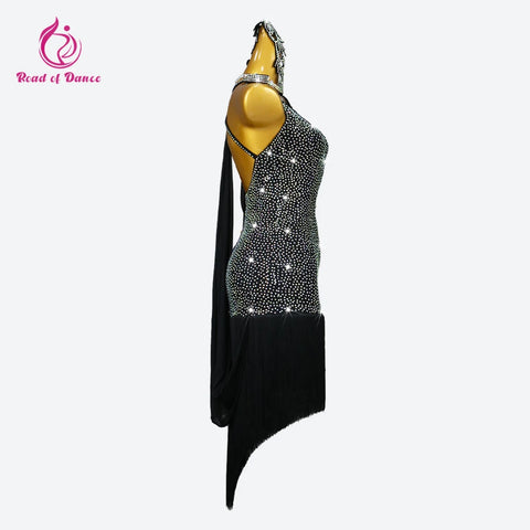 Latin Dress Woman Girls Dance Skirt Sexy Suit