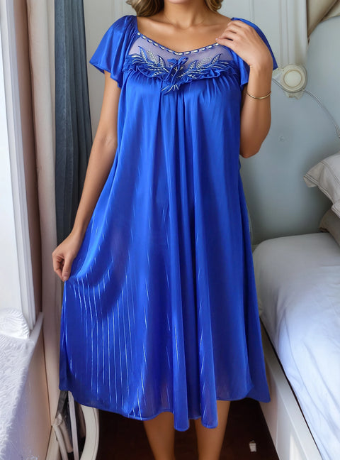 Ladies Silk Touch Nightdress