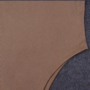 Sleeveless Knit Bodysuit Hot Summer Sexy Bodycon