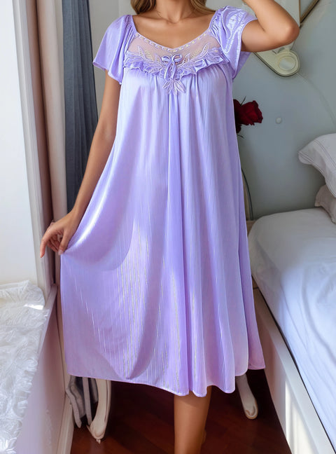 Ladies Silk Touch Nightdress
