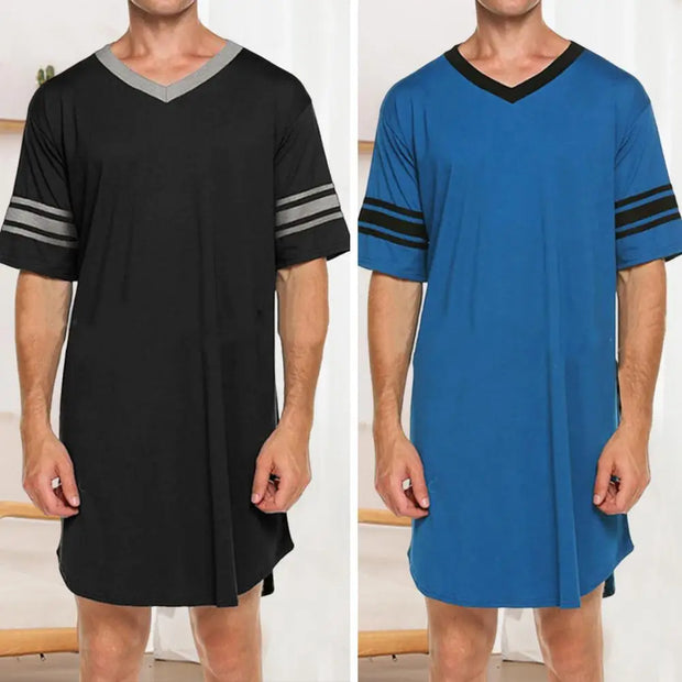 Men Loungewear Contrast Color Men Summer Long
