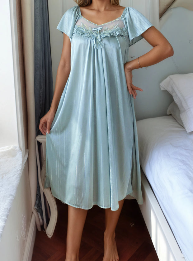 Ladies Silk Touch Nightdress