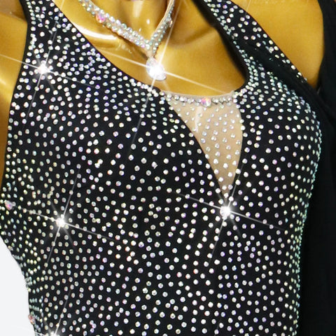 Latin Dress Woman Girls Dance Skirt Sexy Suit