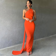 Womens Elegant Evening Party Cocktail Long Dress Sexy