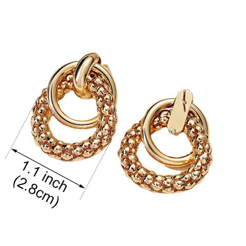 Women Earrings Big Shiny
