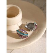 1 pair of fashionable and delicate earrings for women, suitable for daily wear and gifts