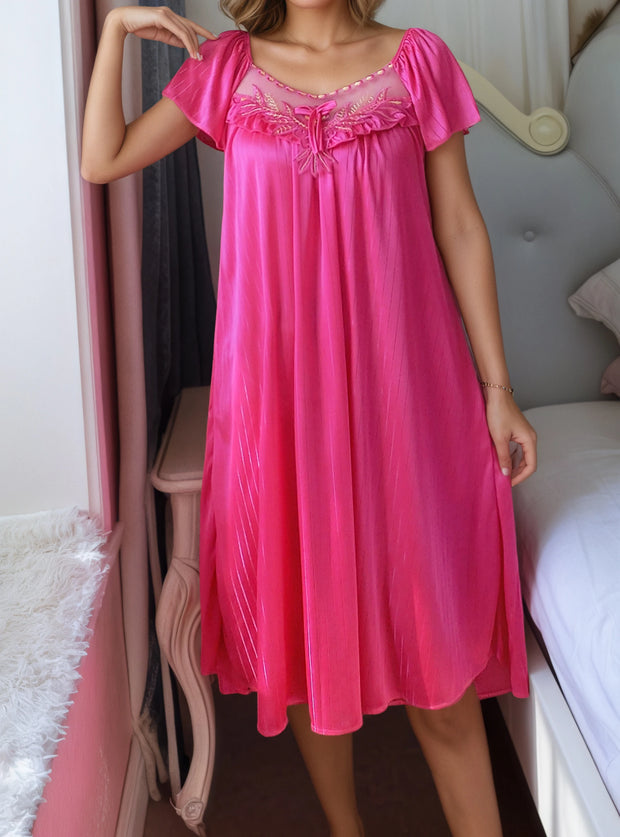 Ladies Silk Touch Nightdress