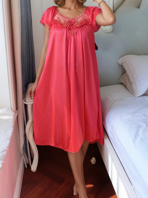 Ladies Silk Touch Nightdress