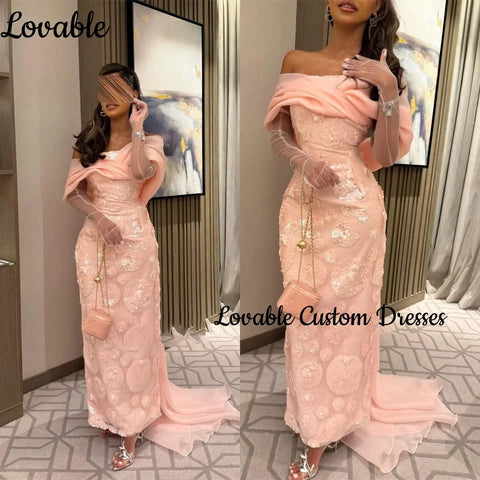 Elegant Evening Dresses Customize Column Off