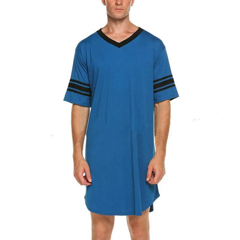 Men Loungewear Contrast Color Men Summer Long