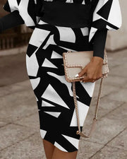 Dresses for Women 2022 Summer Autumn Fashion Casual V Neck Long Sleeve Hollow Out Waist Pack Hip Dress