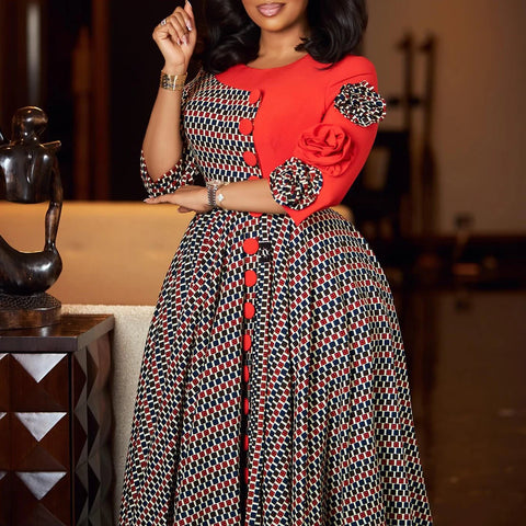 Elegant Dresses for Women 2025 Fall Fashion African