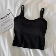 Crop Top Women Sexy Sleeveless Tops Fashion