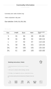 Silk Satin Women Double Shoulder Camisole Tank