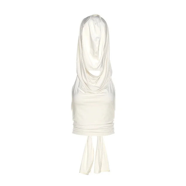 Hooded Crop Top Women Edgy Clothes Y2k