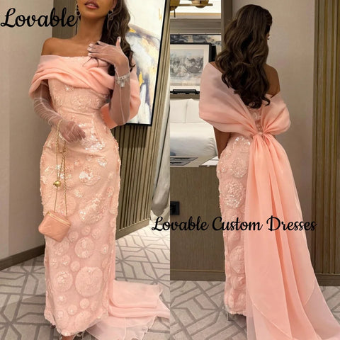 Elegant Evening Dresses Customize Column Off