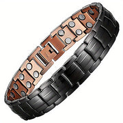 Pure Copper Magnetic Bracelets for Men, 100% Solid Copper