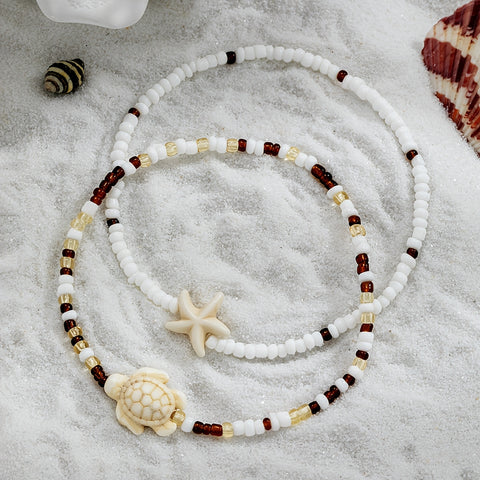 4pcs Boho Chic Starfish