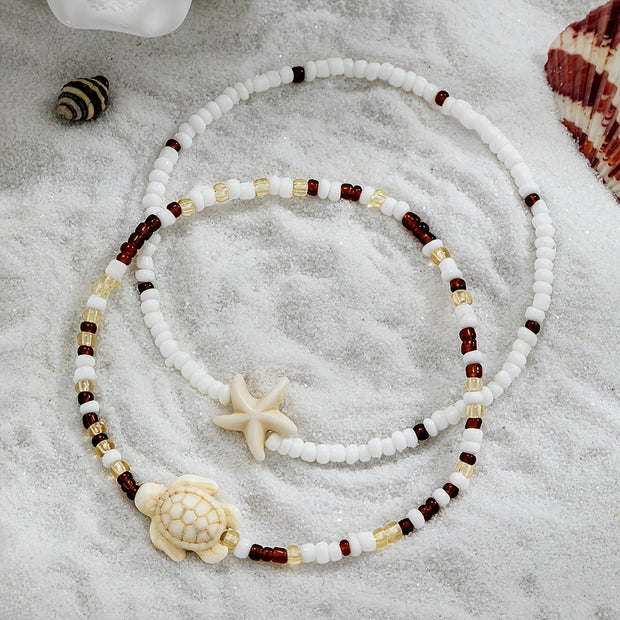 4pcs Boho Chic Starfish