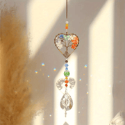 3pcs Crystal Suncatchers, Colorful Life